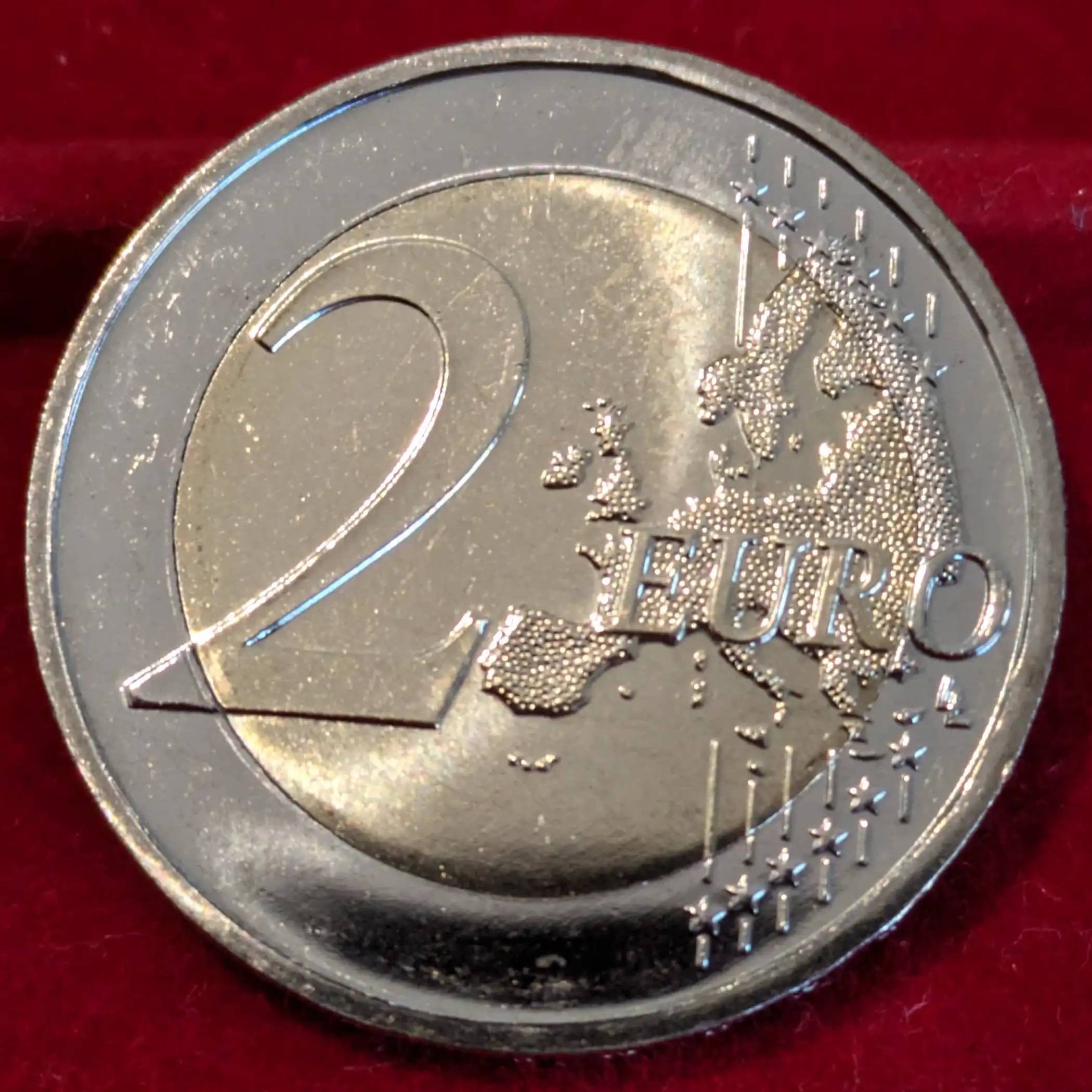 2 euro con l'arpa valore