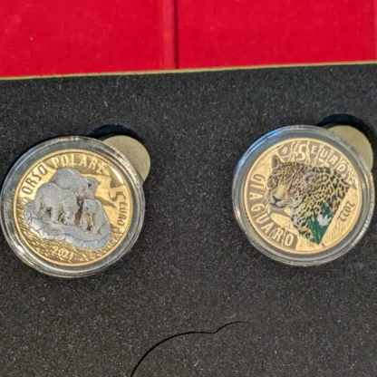 Cofanetto Mondo Sostenibile + 5 euro orso Polare e Giaguaro - immagine 2