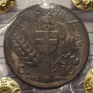 10 Centesimi Impero 1940 FDC *Periziato*