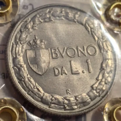 Buono 1 Lira 1923 FDC *Periziato* - immagine 2