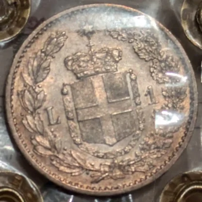 1 Lira 1900 SPL/qFDC *Periziata*