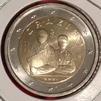 2 Euro Professioni Sanitarie 2021 Italia FDC