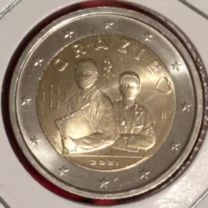 2 Euro Professioni Sanitarie 2021 Italia FDC
