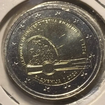 2 Euro Biblioteca Slovenia 2024