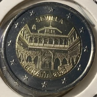 2 Euro Siviglia-Alcazar Spagna 2024