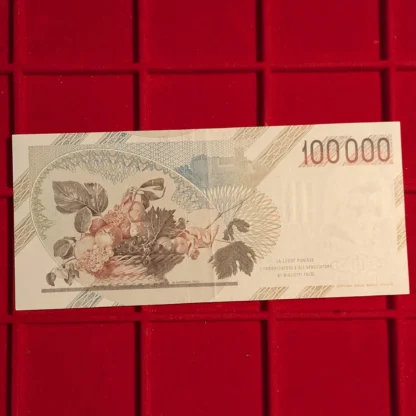 100.000 Lire Caravaggio 1° Tipo - immagine 2