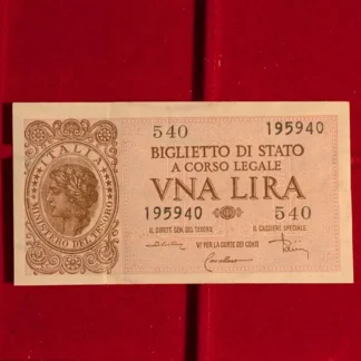1 Lira Italia Laureata