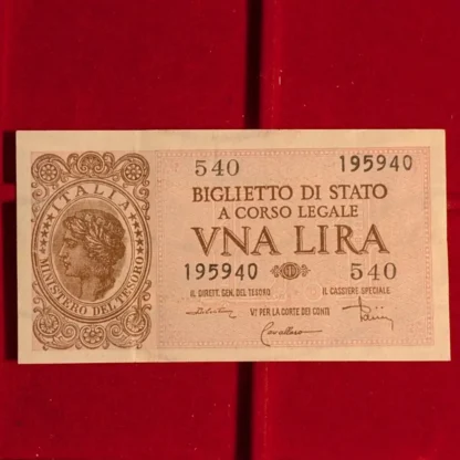 1 Lira Italia Laureata
