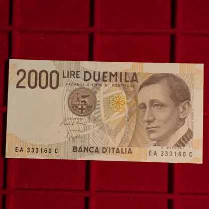 2.000 Lire Guglielmo Marconi
