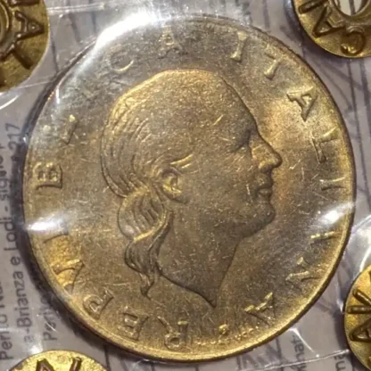 200 Lire Testa Pelata 1979 Stato Zecca *Periziata*