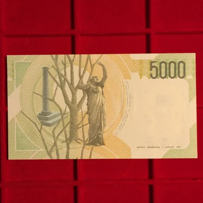 5.000 Lire Vincenzo Bellini - immagine 2