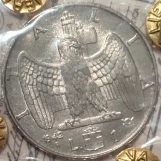 1 Lira Impero 1942 FDC -Periziato-