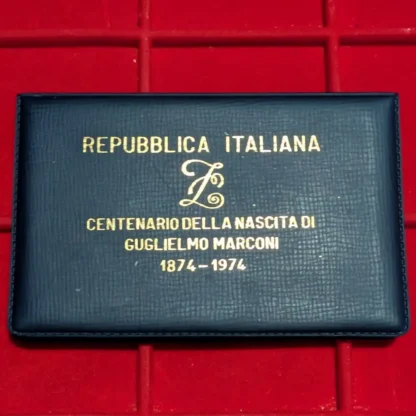100 Lire Marconi *PROVA* AC in Cofezione Originale