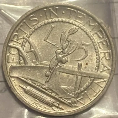 5 Lire 1935 San Marino FDC