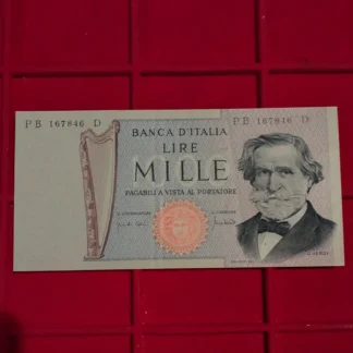 1.000 Lire Giuseppe Verdi 2^Tipo FDS