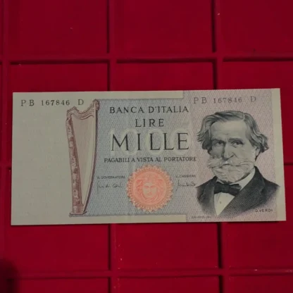 1.000 Lire Giuseppe Verdi 2^Tipo FDS