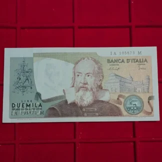 2.000 Lire Galileo Galilei FDS