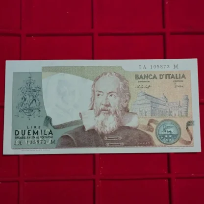 2.000 Lire Galileo Galilei FDS
