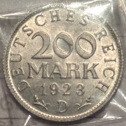 200 Marchi 1923 d -Germania- FDC