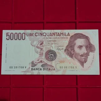 50.000 Lire Bernini 1^ Tipo FDS