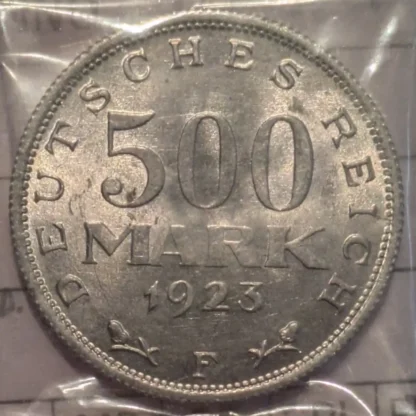 500 Marchi 1923 f -Germania- FDC