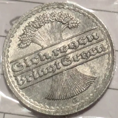 50 Pfennig 1921 e -Germania- FDC - immagine 2