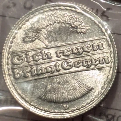 50 Pfennig 1920 d -Germania- FDC - immagine 2