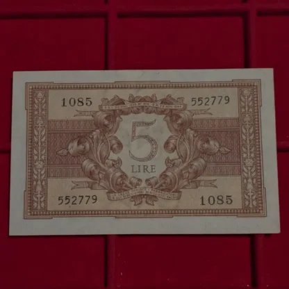5 Lire Atena Elmata FDS - immagine 2