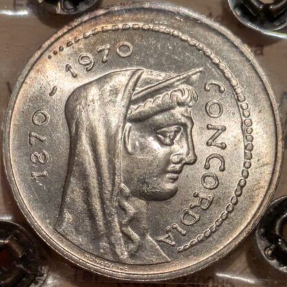 1000 Lire Roma 1970 FDC *Periziata* - immagine 2