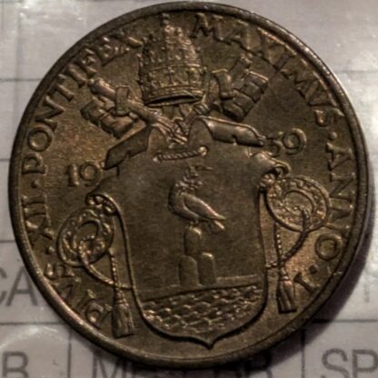 10 Centesimi 1939 Pio XII - FDC