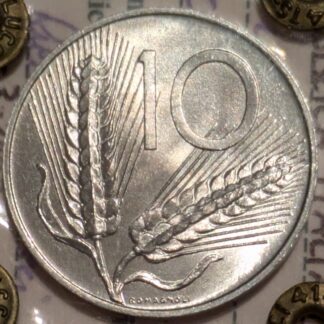 10 Lire Spighe 1952 FDC *Periziata*