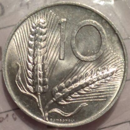 10 Lire Spighe 1956 FDC - immagine 2