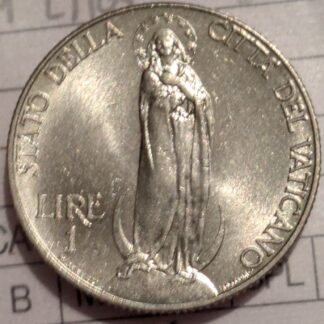 1 Lira 1937 Pio XI - FDC