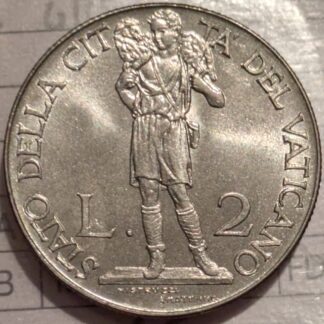 2 Lire 1940 Pio XII - FDC