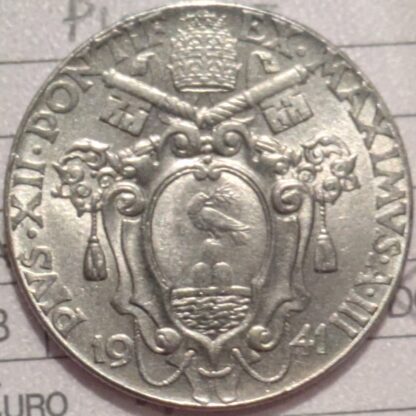 2 Lire 1941 Pio XII - FDC