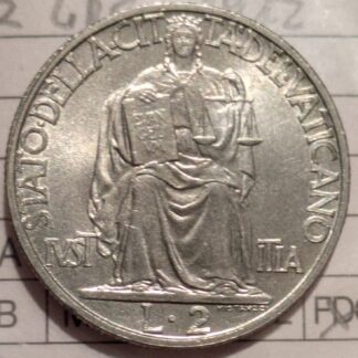 2 Lire 1942 Pio XII - FDC