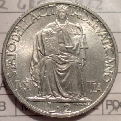 2 Lire 1942 Pio XII - FDC
