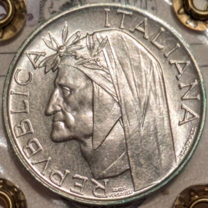 500 Lire Dante 1965 FDC *Periziata* - immagine 2
