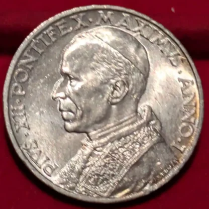 5 Lire 1939 Vaticano Pio XII - FDC - immagine 2