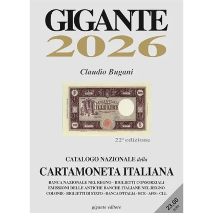 Catalogo Gigante Cartamoneta 2026