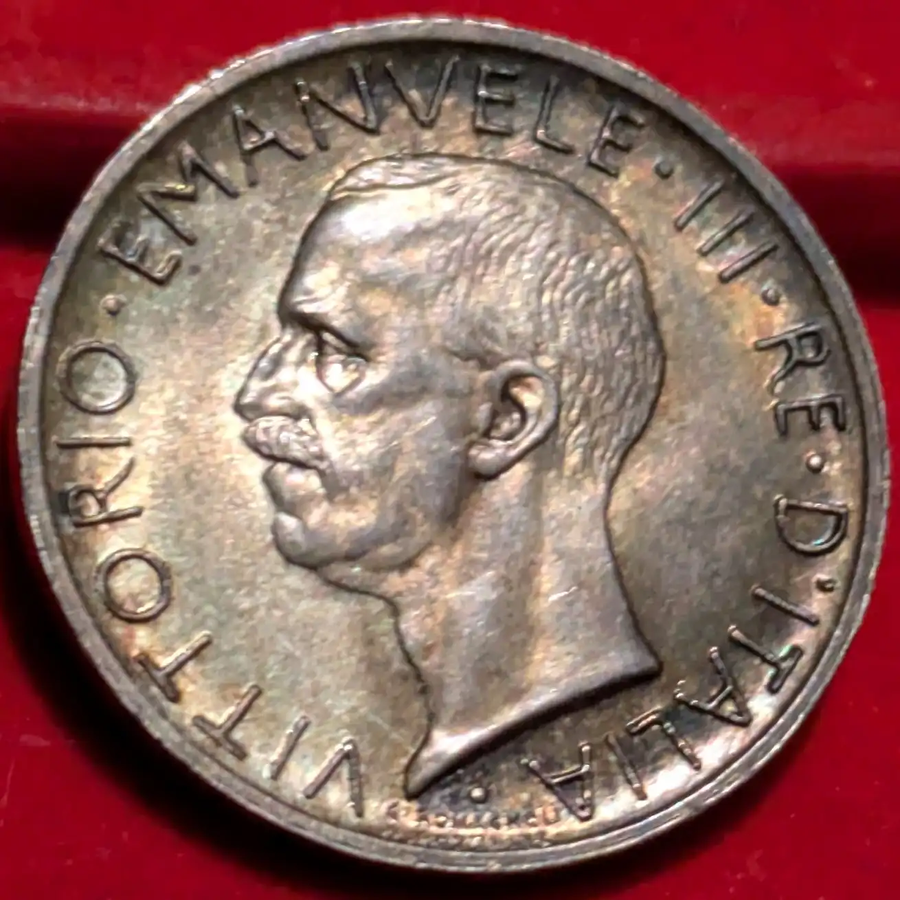 5 Lire Aquilotto 1930 FDC -Bella Patina- - immagine 2