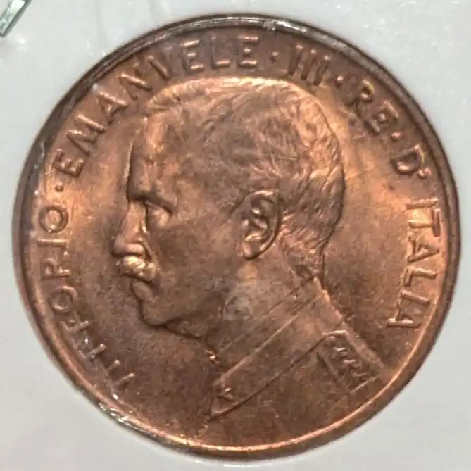 Serie 2 Centesimi Italia su Prora 1914-1915-1916 *FDC Rame Rosso Fuoco* - immagine 3