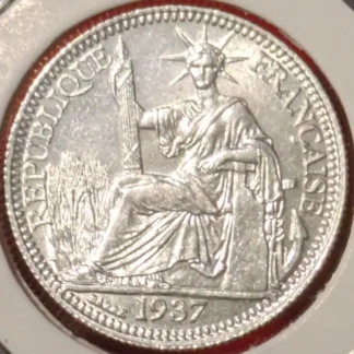 10 Centesimi 1937 FDC Indocina Francese